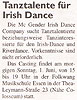 Tanztalente fr Irish Dance